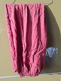 pantaloni cotone harem palazzo fatti a mano