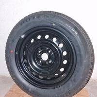 Ruota Bridgestone 195/60 R15- cerchio in acciaio