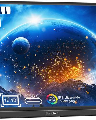 Portable Monitor 16 Inch FHD 1920X1200P USB C HDMI
