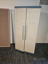 Armadio in plastica da terrazzo 