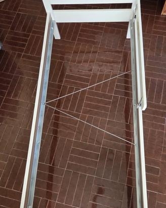 Letto singolo IKEA + doghe e materasso