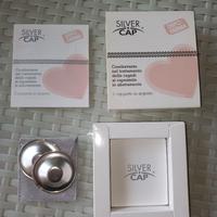 PARACAPEZZOLI COPPETTE VERO ARGENTO ALLATTAMENTO