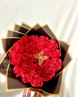 Bouquet di rose eterne