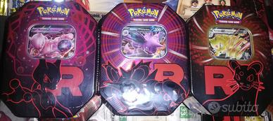 tin Pokemon rivali predestinati x 3 pz nuove 