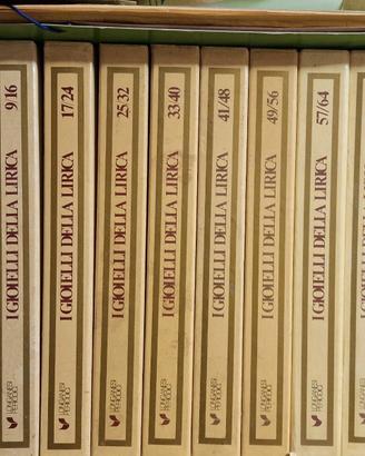 Collezione di dischi  "i gioielli della Lirica"