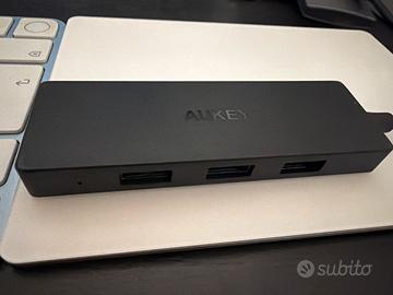 HUB USB-c, 4 porte USB-A