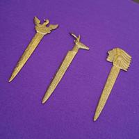 Tagliacarte americano in ottone