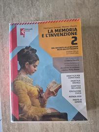 libro di italiano LA MEMORIA E L'INVENZIONE 2