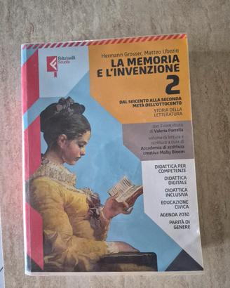 libro di italiano LA MEMORIA E L'INVENZIONE 2