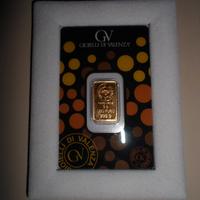 lotto lingotti e gemme preziosi