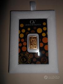 lotto lingotti e gemme preziosi