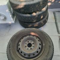 CERCHI E GOMME NUOVE PER FIAT PANDA 155/80 R13 