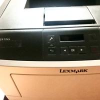 Stampante laser Lexmark MS410dn bianco/nero