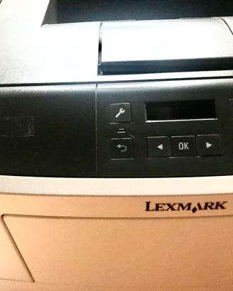 Stampante laser Lexmark MS410dn bianco/nero