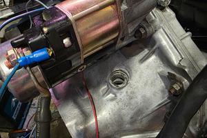 Motorino Fiat 500 epoca con accensione a chiave 