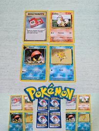 Lotto 4 Carte Pokémon anno 1999-2000 Gamefreak