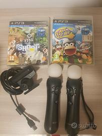 2 PS move Playstation + giochi