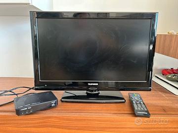 TV 22” Telefunken con decoder