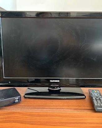TV 22” Telefunken con decoder
