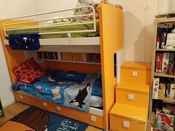 Letto a castello DOIMO Cityline cameretta bambini