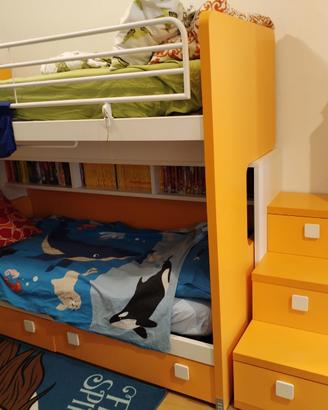 Letto a castello DOIMO Cityline cameretta bambini