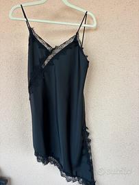 Abito lingerie nero Be White Milano Tg. S/M
