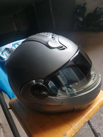 casco moto integrale paramento sollevabile