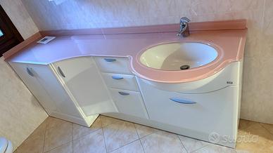 Mobile bagno con specchio