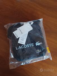 Borsello Lacoste Da Uomo Nero Originale Unisex