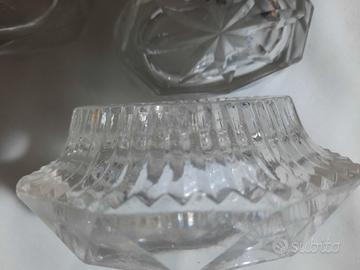 saliere  vetro molato