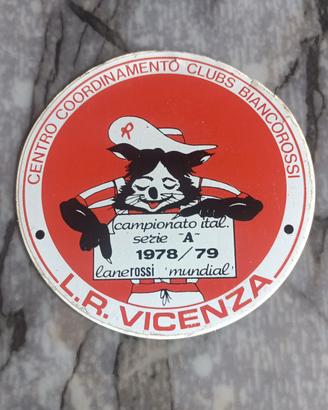 ADESIVO VINTAGE LANE ROSSI VICENZA