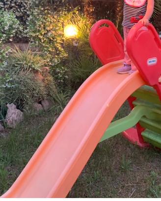 Scivolo bambini little tikes + casetta
