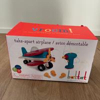 Aereo giocattolo con avvitatore a batterie