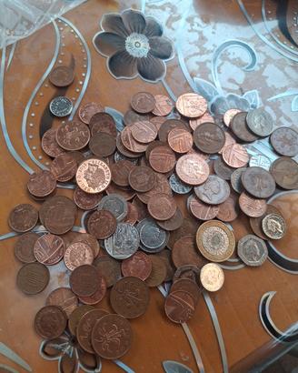 Lotto Monete Inglesi – Sterline e Pence UK