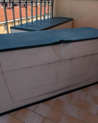 2 contenitori da esterno 