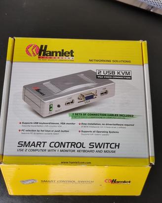 Hamlet Switch 2 Port USB+VGA KVM 02