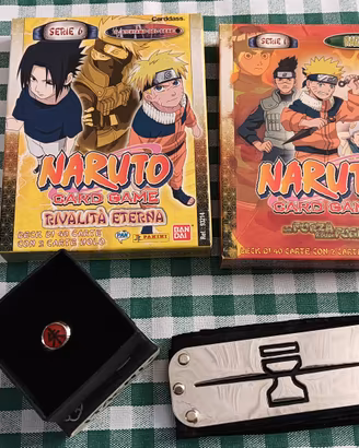carte Naruto + accessori