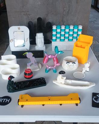 Oggetti personalizzati stampati in 3D