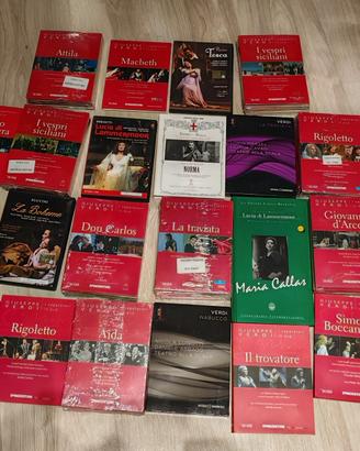 Collezione opere liriche DVD / cd