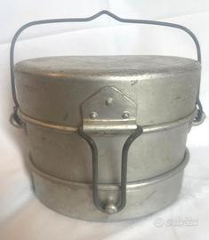 Gavetta Militare Alluminio Vintage 