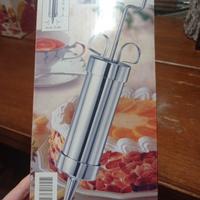 Siringa per dolci in acciaio inox