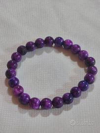 Bracciale in Charoite Artigianale 8mm
