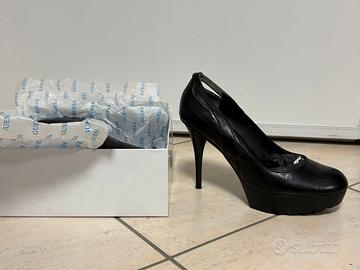 Tacchi GUESS neri con plateau - n.40 - come nuovi