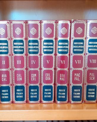 Nuovissima Enciclopedia Universale voll. 1/6