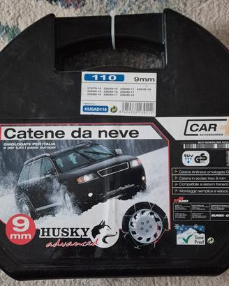 Catene da neve Husky Advanced 9mm misura 110 nuove