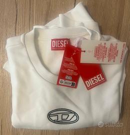 Felpa Diesel bianca