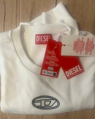Felpa Diesel bianca