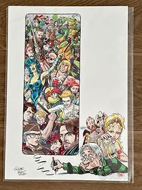 Stampa autografata Masters Of The Universe, TMNT