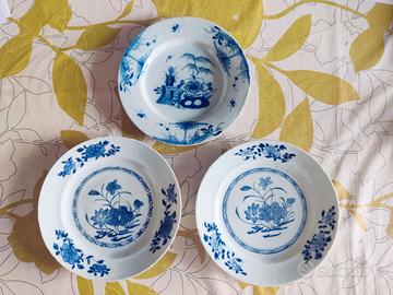 Piatti ceramica di Delft anno 1750 - 1780