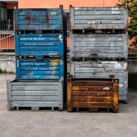 Cassoni in ferro industriali Contenitori metallici